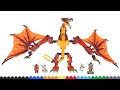 LEGO Ninjago Legacy Fire Dragon Attack 71753 review! Great value, quality design, a few rough quirks