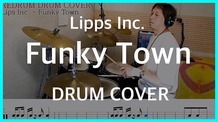 Funkytown Drums version - Drums performance video thumbnail