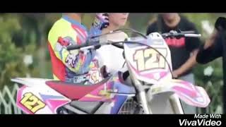 Inspiratif  prewedding anak motor trail