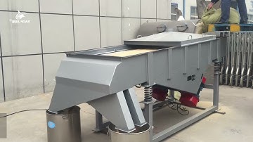 Rice Bran Linear Vibrating Separator|Gaofu Machinery