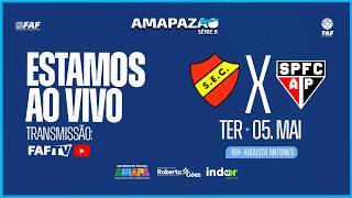 SANTANA X SÃO PAULO | AMAPAZÃO SÉRIE B /2026 | AO VIVO COM IMAGEM