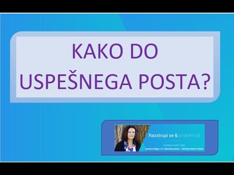 Video: Kaj je postpogoj?