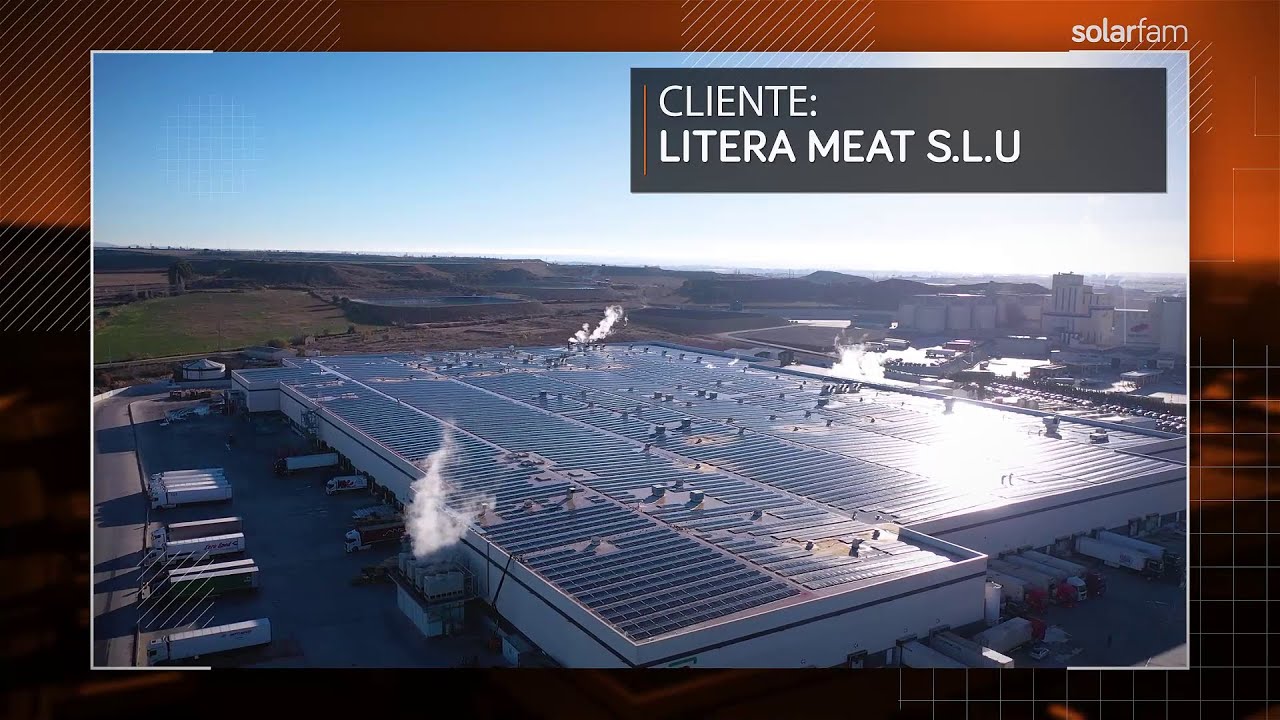 Litera Meat S.L.U [Binéfar, Huesca] Solarfam Ingeniería