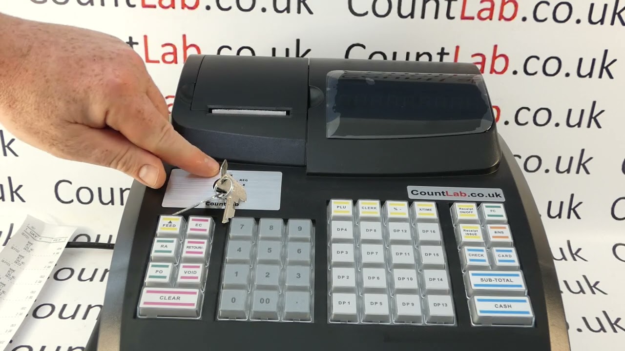 How To Run End Of Day Cashing Up Z Daily Sales Report CountLab 2 Cash Register