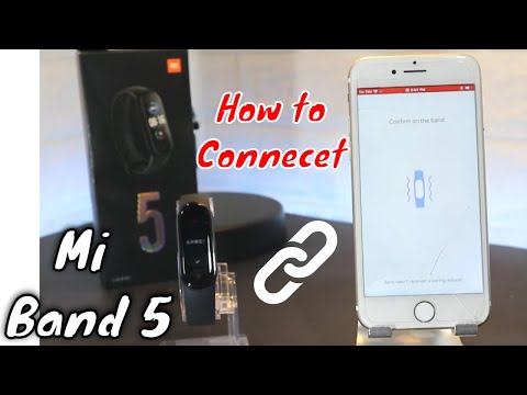 How to connect Xiaomi Mi band 5 with IPhone MiFit IOS App