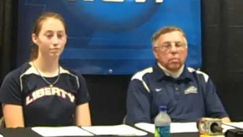 Liberty coach Paul Wetmore discusses the Flames' l...