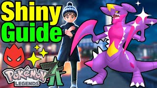 How To Get Shiny Alpha Garchomp In Pokemon Legends Za