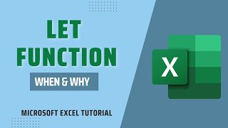 The New LET Function in Excel 🚀 Boost Productivity and Save Your Time.