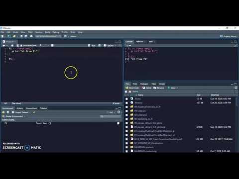 Functions IN R LANGUAGE