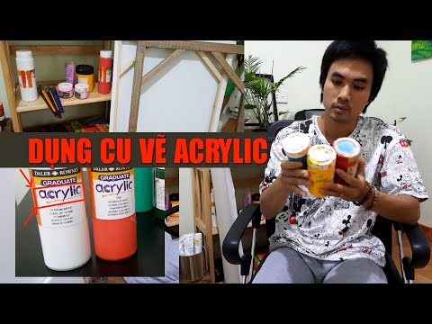 Video Cần chuẩn bị những gì để bắt đầu học vẽ tranh với sơn... - YouTube