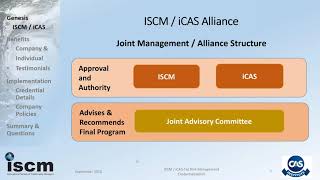 ISCM iCAS Catastrophe Risk Management Credentials Informational Webinar2