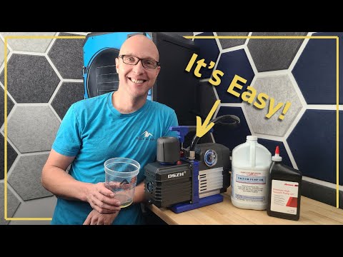 Vacuum Pump Oil Change Procedure