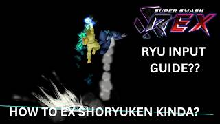 Super Smash REX - How to Easy True Shoryuken screenshot 5