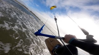 Kitesurfing Backroll Handslide Kiteloop CRASH