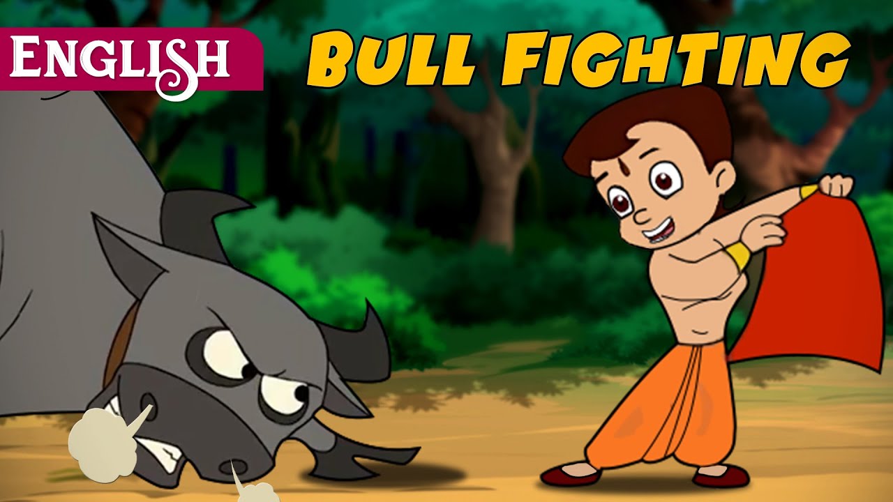 Chhota Bheem - Bullfighting | English Cartoon for Kids | YouTube Comedy Videos