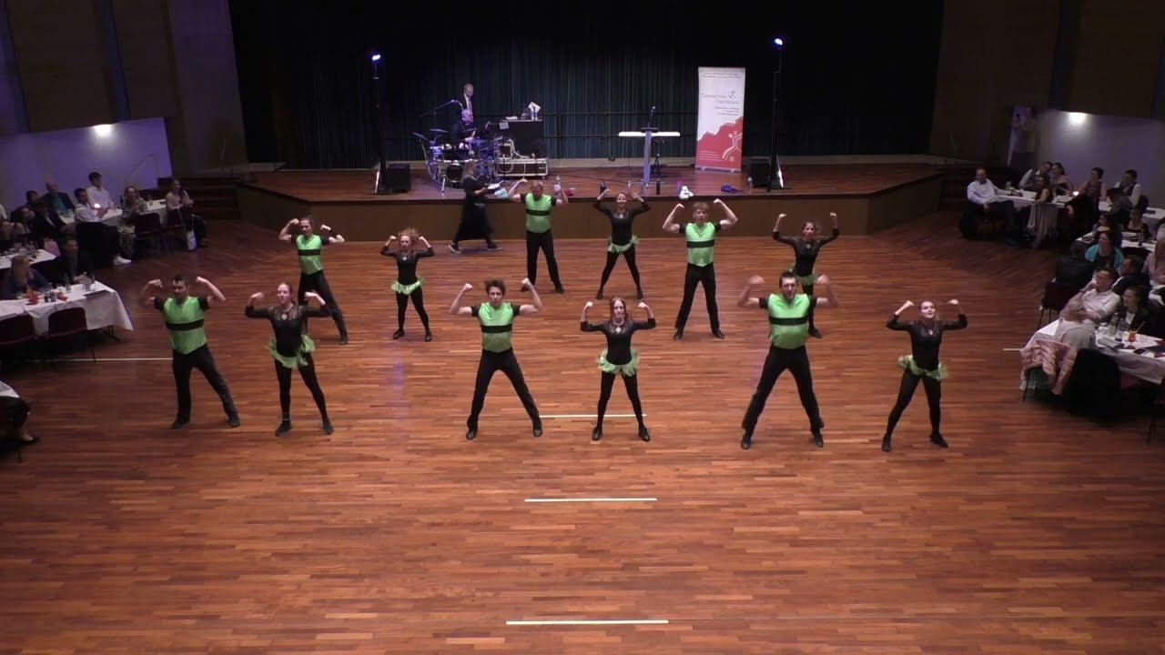 Showformation 2023 des Rock'n'Roll Club Peiting