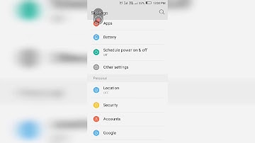 Pattern lock in Lava Z60 mobile