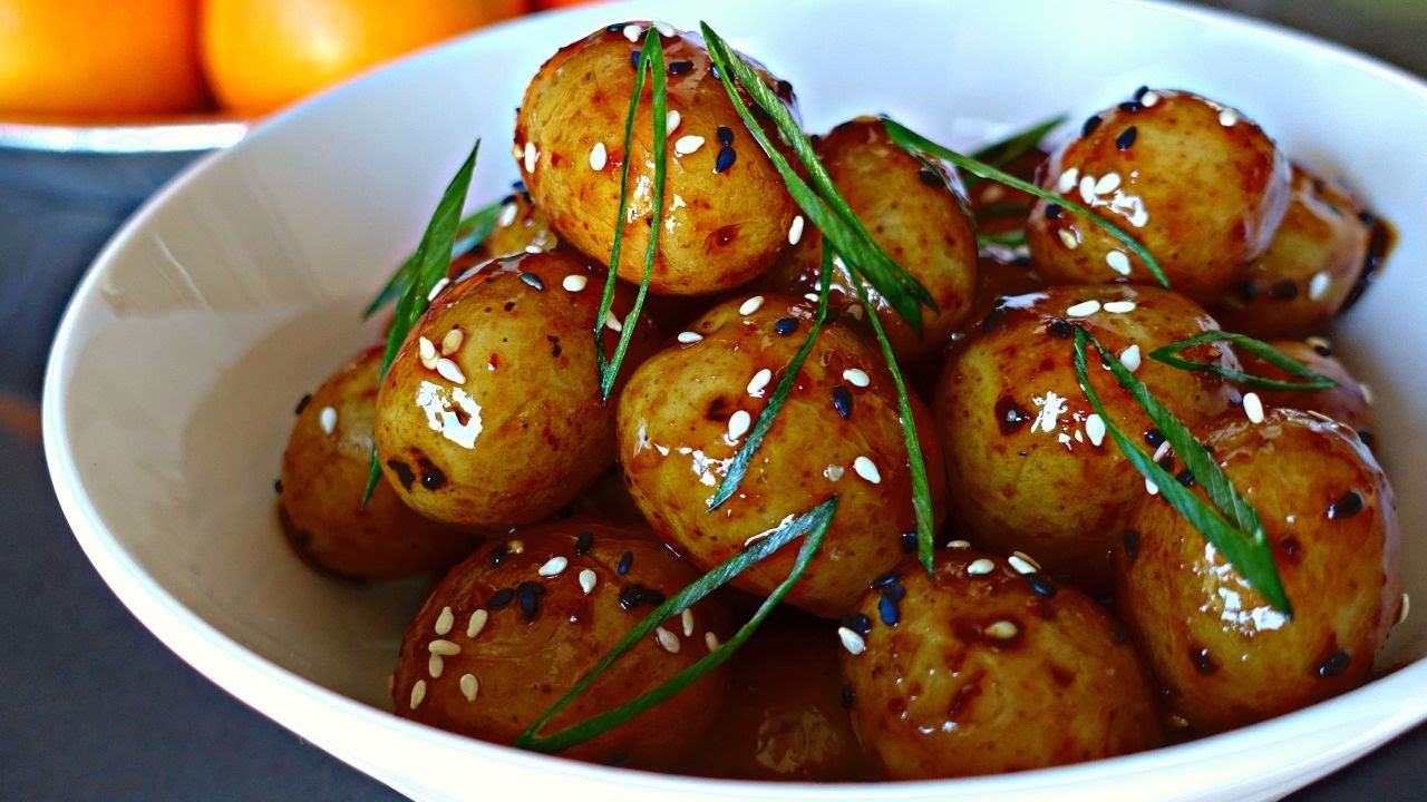LAKAS MakaKOREA NOVELA NITO! Braised Baby Potatoes The Best Side