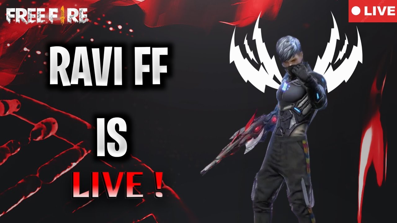 | RAVI FF IS LIVE | RANK PUSH ️🤩 | Telugu Live Stream |#live #freefire ...