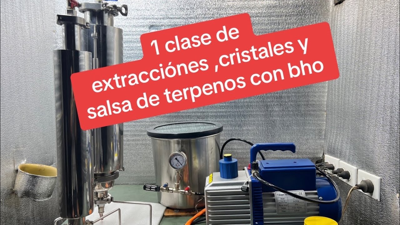 1 clase curso de extracciones con bho , ( clase introducción y herramientas básicas )