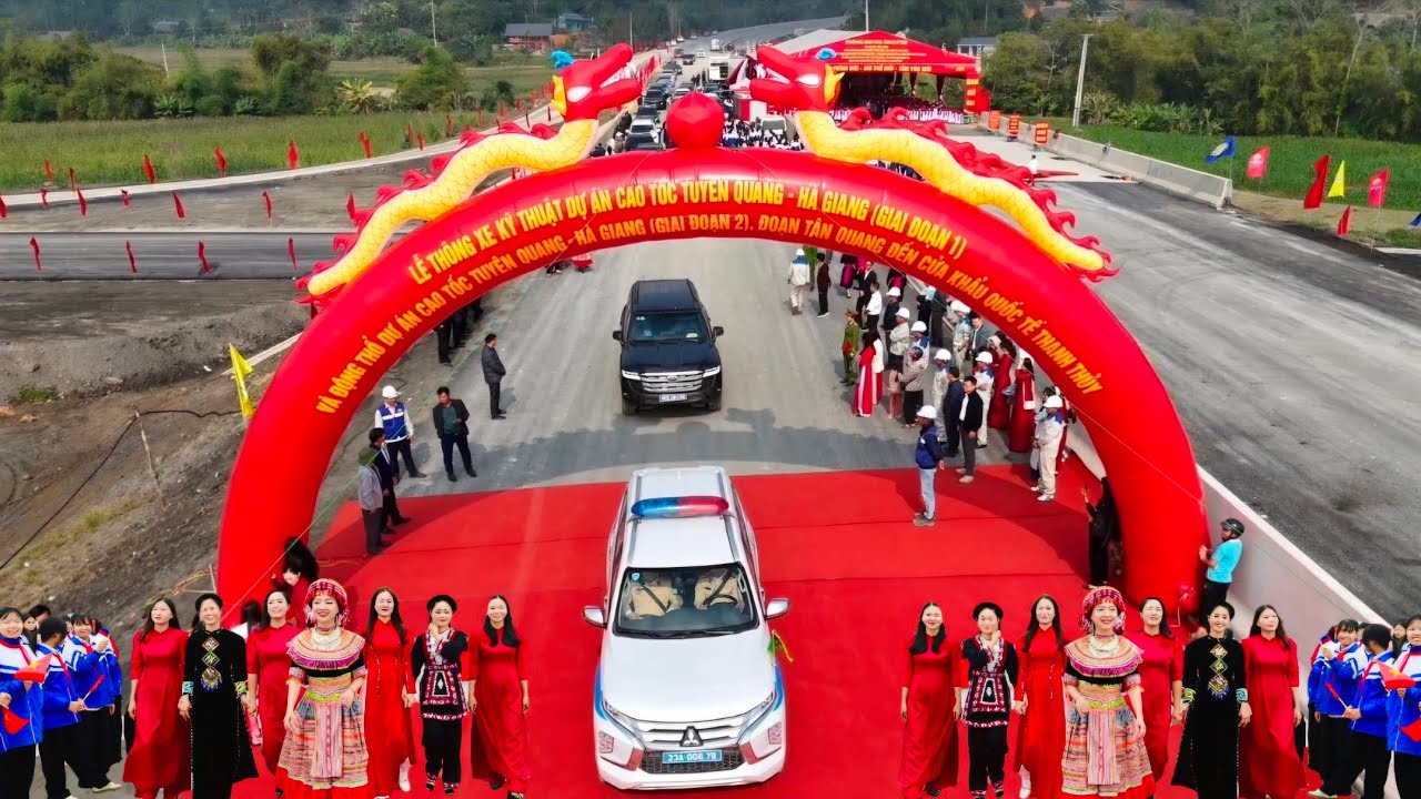 Cận Cảnh Ngày Thông Xe Kỹ Thuật | Cao Tốc Tuyên Quang – Hà Giang 19/12/2025