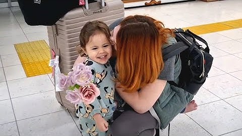 Coming Home to My Son and Husband in Japan After a Month Apart // International Couple