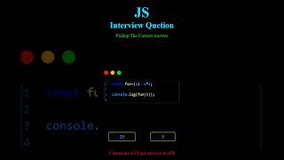 JavaScript problem day 20 nterview question 2 #js #computer #coding #webcoding #javascript#code#web Profile