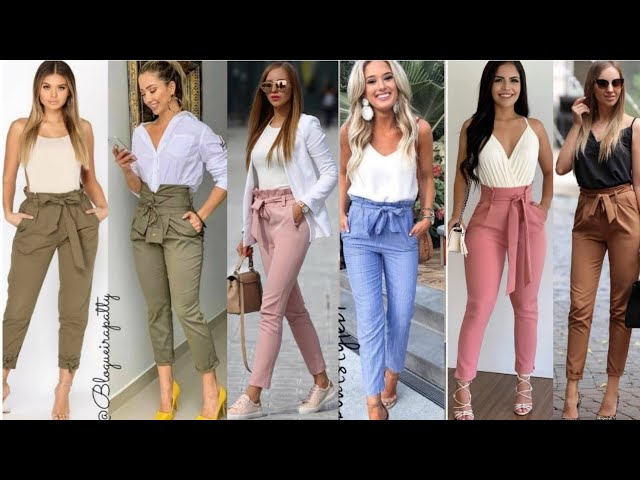 codo cabina Hassy OUTFITS CON PANTALONES DE MODA 2020 MUJER COMO USAR LOS PANTALONES CLOCHARD  - YouTube