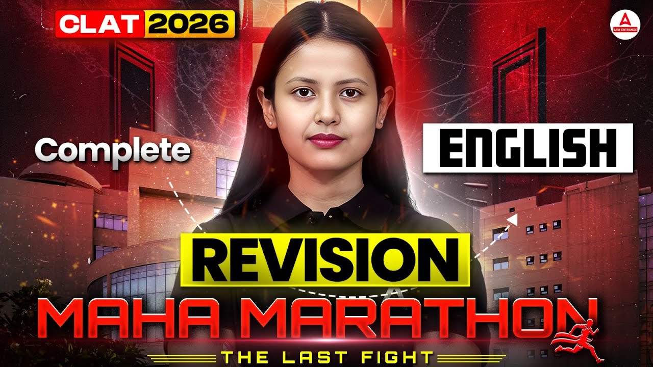 CLAT 2026 English One Shot | Complete English Preparation For CLAT 2026 ...
