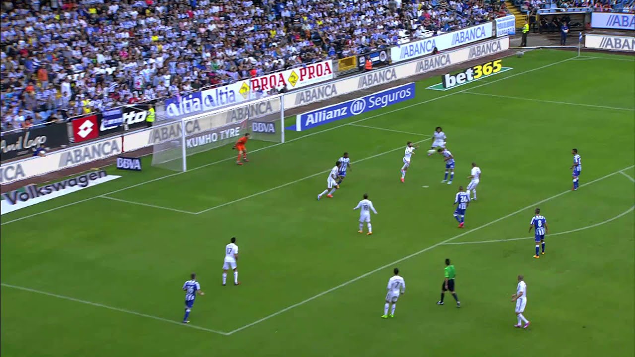 Resumen de Deportivo de la Coruña (2-8) Real Madrid - HD