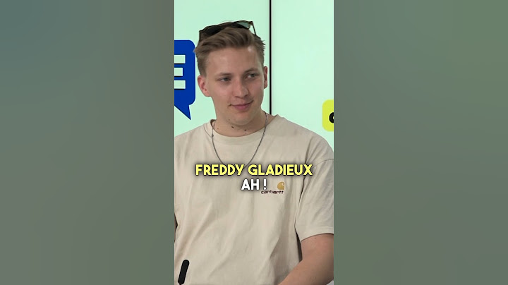 La personne qui fait le plus rire Guillaume Genou, met tout le monde d'accord : Freddy Gladieux !