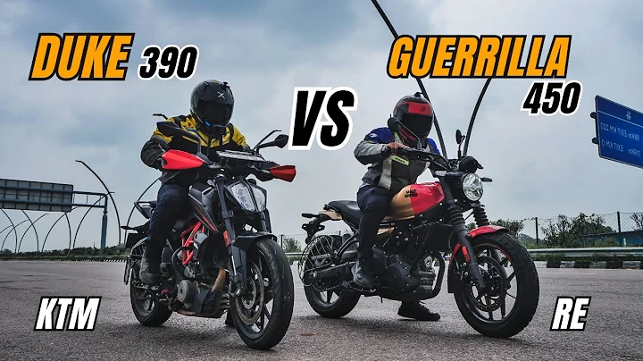 Ktm Duke 390 Bs6 Vs 2024 Royal Enfield Guerrilla 450 Drag Race