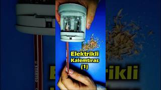 Elektrikli kalemtıraş inceleme 1 #shorts