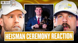 Will Compton & Taylor Lewan React To Indiana's Fernando Mendoza Winning The Heisman | Bussin'