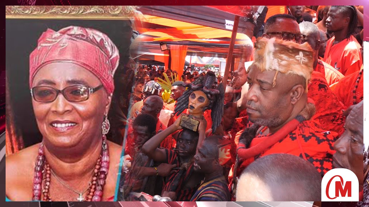 Ga Manye's Funeral; Arrival & Cultural Display Of Ga Manste Nii Tackie Teiko Tsuru II