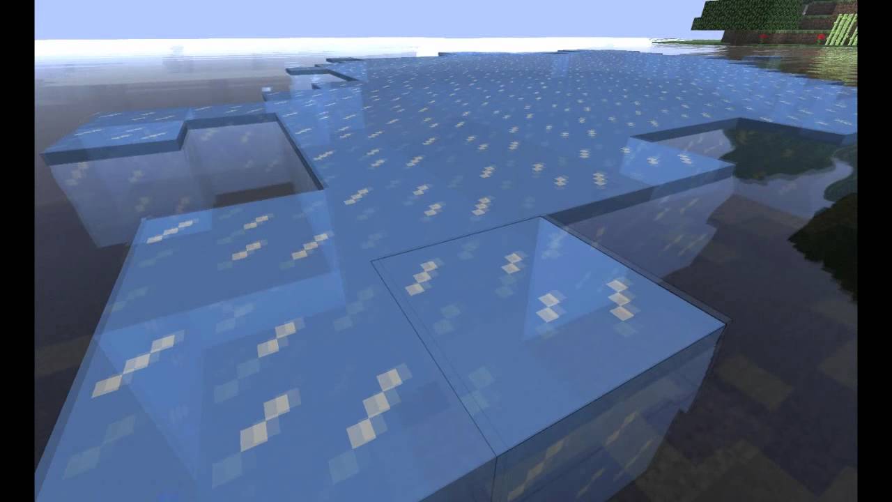 Minecraft Mod 1.7.3 - Water Shader - YouTube