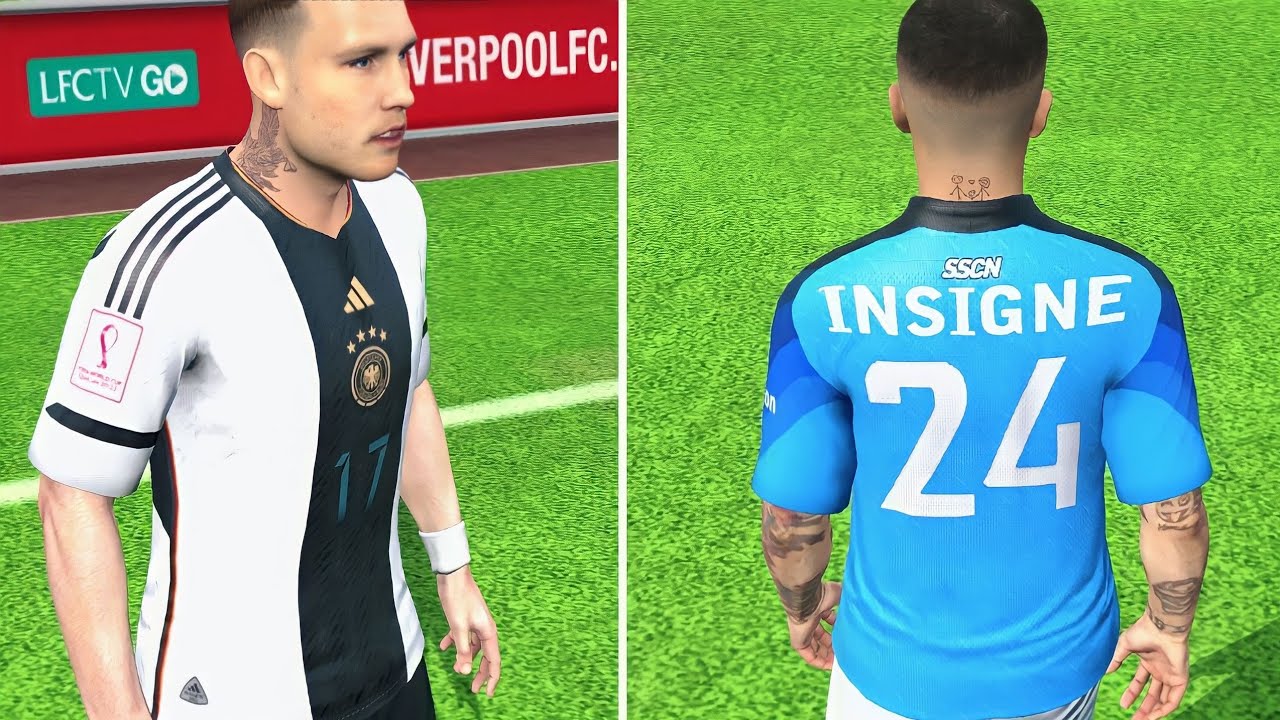 Release Tatto Neck David Raum, Insigne Work All DB | Fifa 16 Mobile