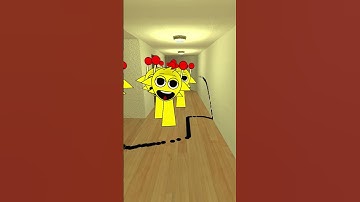 Sprunki Simon Chasing Siren Head In The Hotel - Hagmod #197