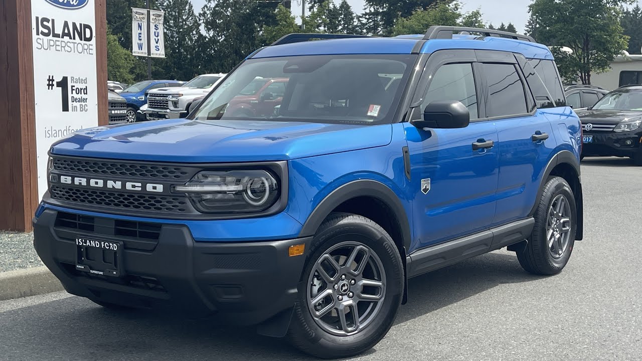 2025 Ford Bronco Sport Big Bend + Convenience Package, G.O.A.T Modes Review | Island Ford 25872
