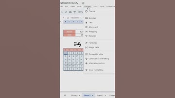 Microsoft Excel Calendar in 60 Seconds! #Shorts