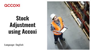 Stock Adjustment using Accoxi (English) | Inventory Management Software | Accoxi