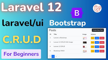 Laravel 12 CRUD Tutorial: Build an Image Upload App with Laravel UI & Bootstrap [HINDI]