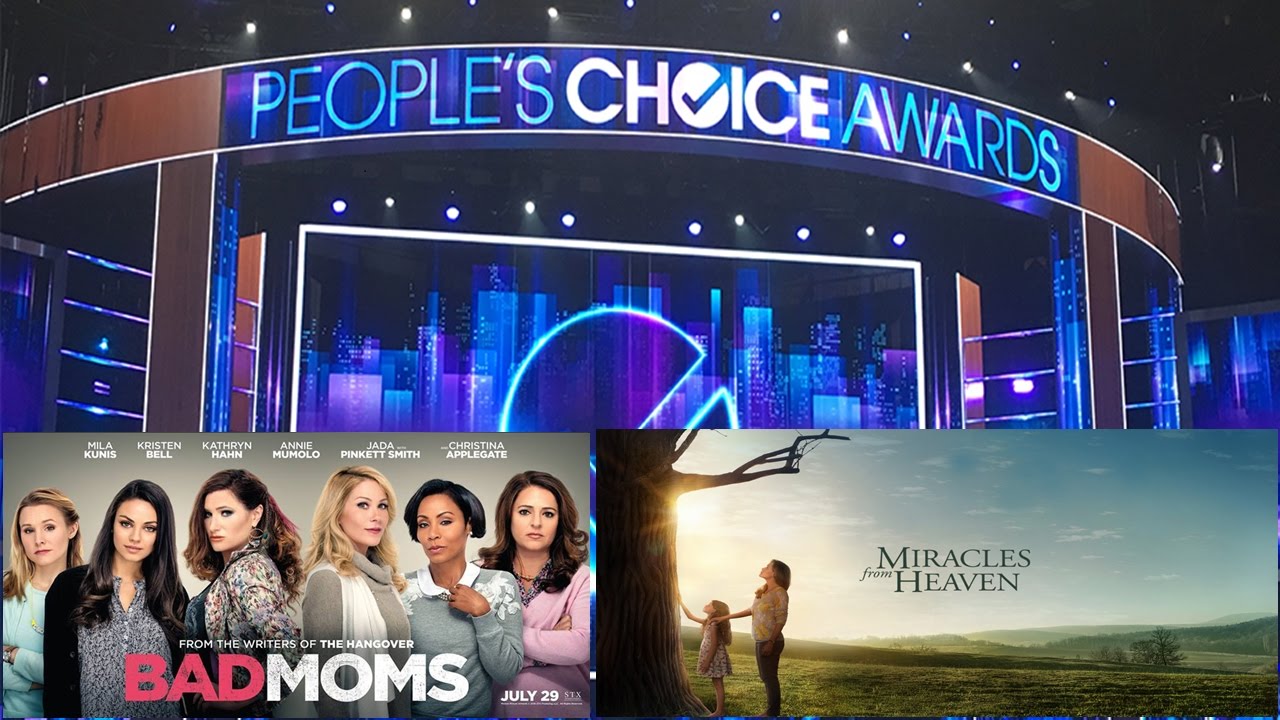 Peoples Choice Awards 2017 Favorite Comedic Dramatic Movie Nominees And Winner Youtube