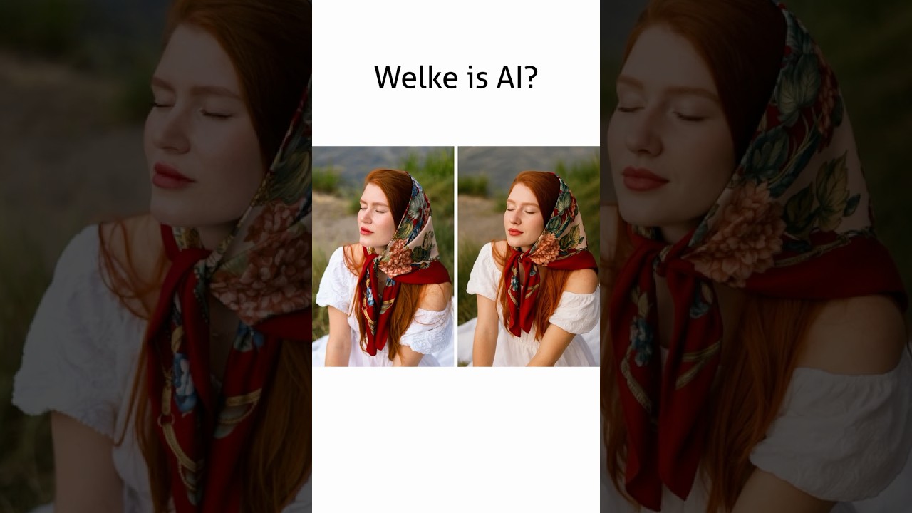 Welke foto is AI? (de meeste mensen raden het fout)