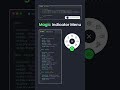 Magic menu indicator || Magic navigation menu || @codewithrafaqat #coding #css #