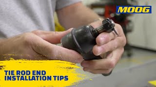 Tie Rod End Installation Tips | MOOG Parts