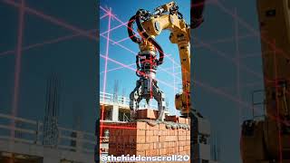 Future Bricklaying Robot 🤖 Lays 1000s of Bricks Daily | Construction Technology 2026 #shorts