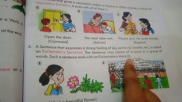 Bhartiyam Public School | Class-4 | English  Grammar | Ch-16 (Sentence) |