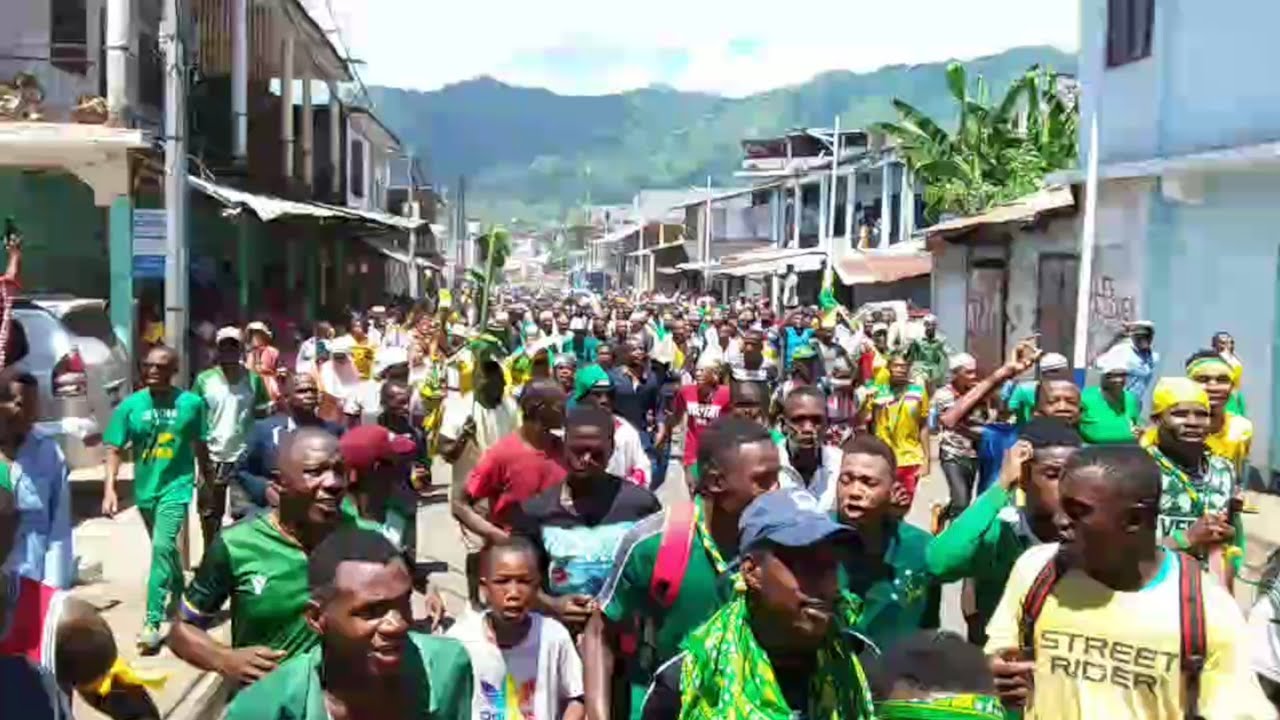 Le parti JUWA a fait une démonstration de force à Anjouan