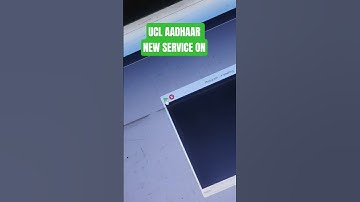 ucl Aadhar new  service on for operator #csc #aadhaar #uclnewupdate #cscbankmitra #ucl
